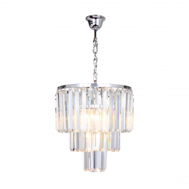Lampa wisząca AMEDEO 17106/3+1-CHR