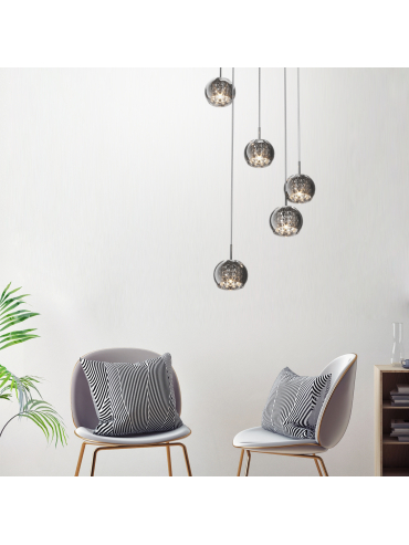 Lampa wisząca CRYSTAL P0076-01A-F4FZ
