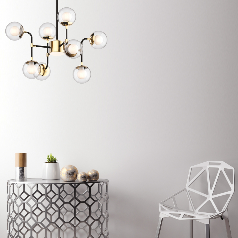 Lampa wisząca RIANO P0454-08C-SDGF