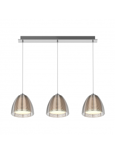 Lampa wisząca PICO MD9023-3B srebrna