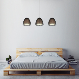 Lampa wisząca PICO MD9023-3B czarna