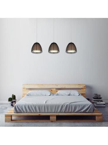 Lampa wisząca PICO MD9023-3B czarna