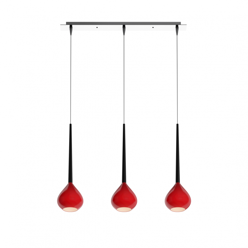 Lampa wisząca LIBRA MD2128B-3R