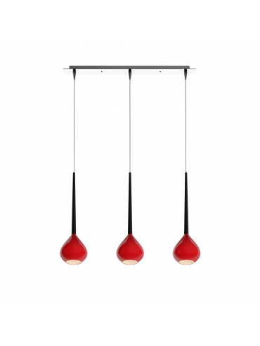 Lampa wisząca LIBRA MD2128B-3R