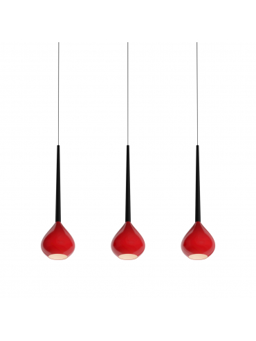 Lampa wisząca LIBRA MD2128B-3R