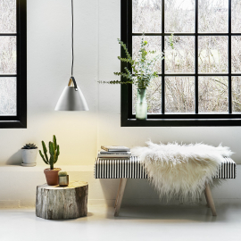 Lampa wisząca STRAP 27 Srebrny 84333032