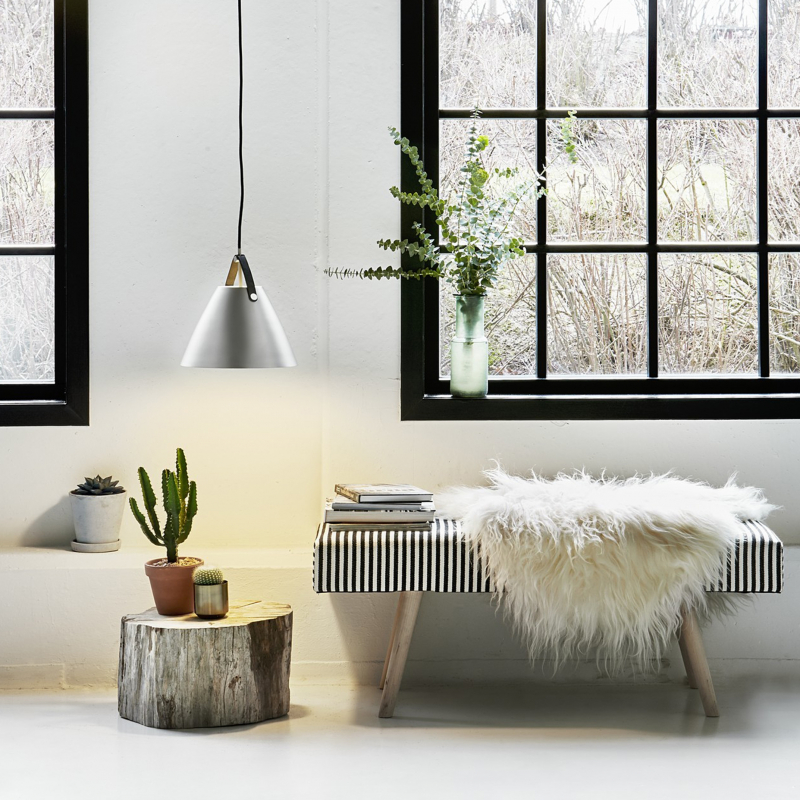Lampa wisząca STRAP 27 Srebrny 84333032