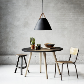 Lampa wisząca STRAP 48 Czarna