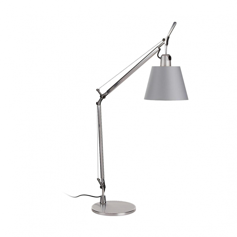 Lampa biurkowa TOLOMEO BASCULANTE Szara