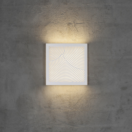 Kinkiet zewnętrzny MAZE BENDED WHITE 46881001