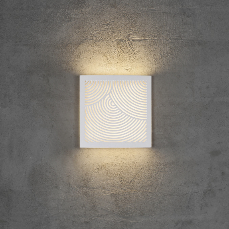 Kinkiet zewnętrzny MAZE BENDED WHITE 46881001