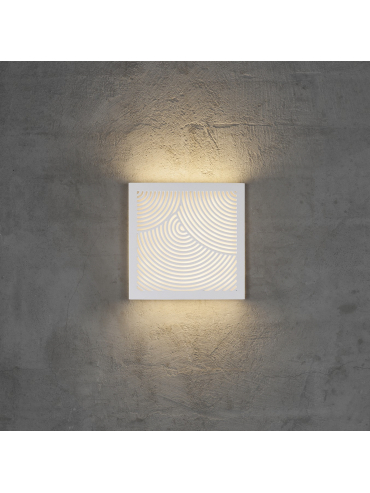 Kinkiet zewnętrzny MAZE BENDED WHITE 46881001