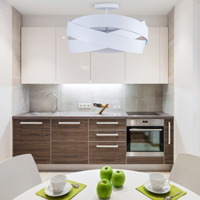 Lampa sufitowa TORNADO 3-punktowa biała