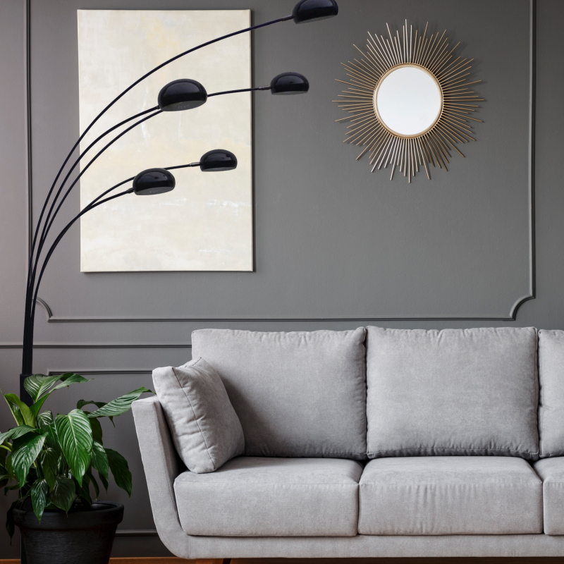 Lampa podłogowa ZODIAC TS-5805-BK