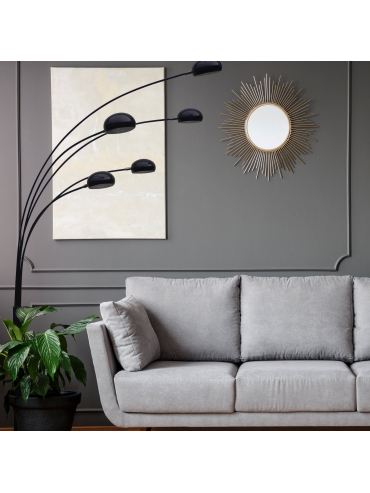 Lampa podłogowa ZODIAC TS-5805-BK