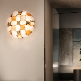 Lampa sufitowa/kinkiet MIDA AMBER MIDCM00YLW00000000EU