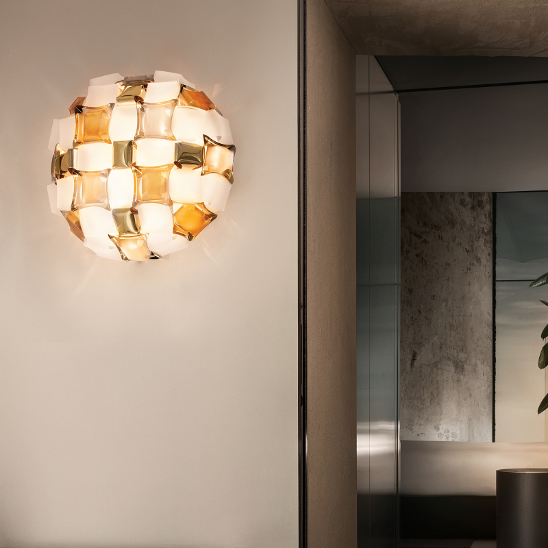 Lampa sufitowa/kinkiet MIDA AMBER MIDCM00YLW00000000EU