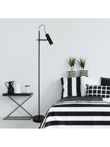 Lampa podłogowa TENSO F18014-GU10-BK