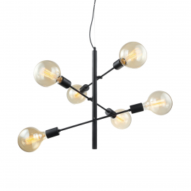 Lampa wisząca MADALYN MDM3582/6 BK