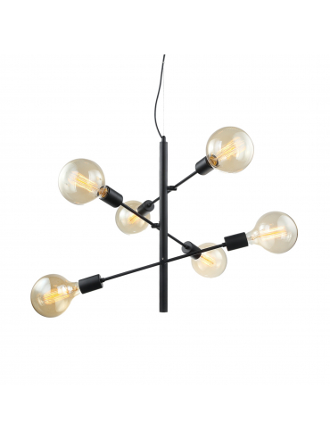 Lampa wisząca MADALYN MDM3582/6 BK