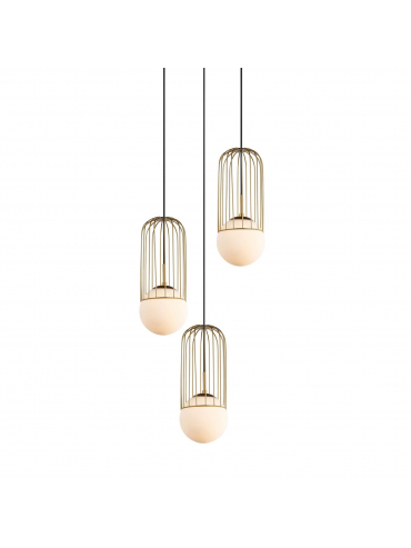 Lampa wisząca MATTY MDM-3939/3 GD