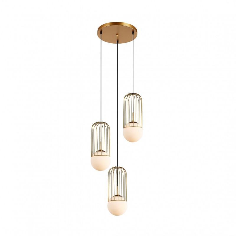 Lampa wisząca MATTY MDM-3939/3 GD