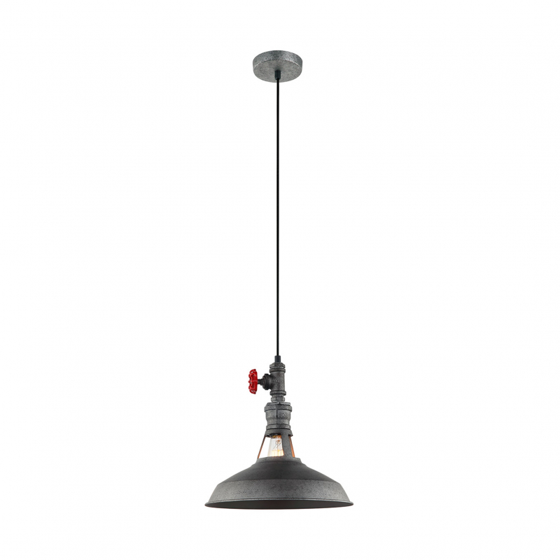 Lampa wisząca GARIBALDO MDM-2781/1 GR+BK