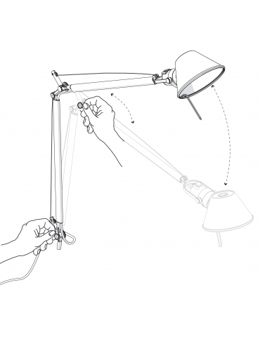 Kinkiet TOLOMEO MINI Srebrny