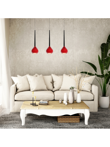Lampa wisząca LIBRA MD2128B-3R