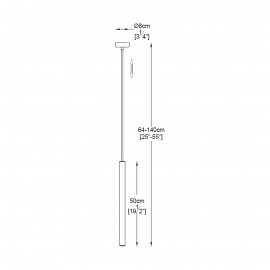 Lampa wisząca LOYA P0461-01A-F4F4