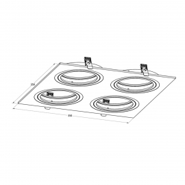 Spot BOXY DL 4 20073-BK