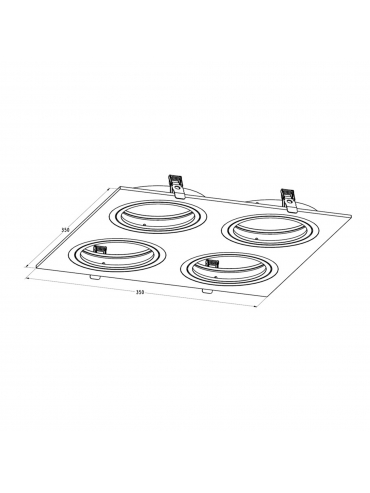 Spot BOXY DL 4 20073-BK