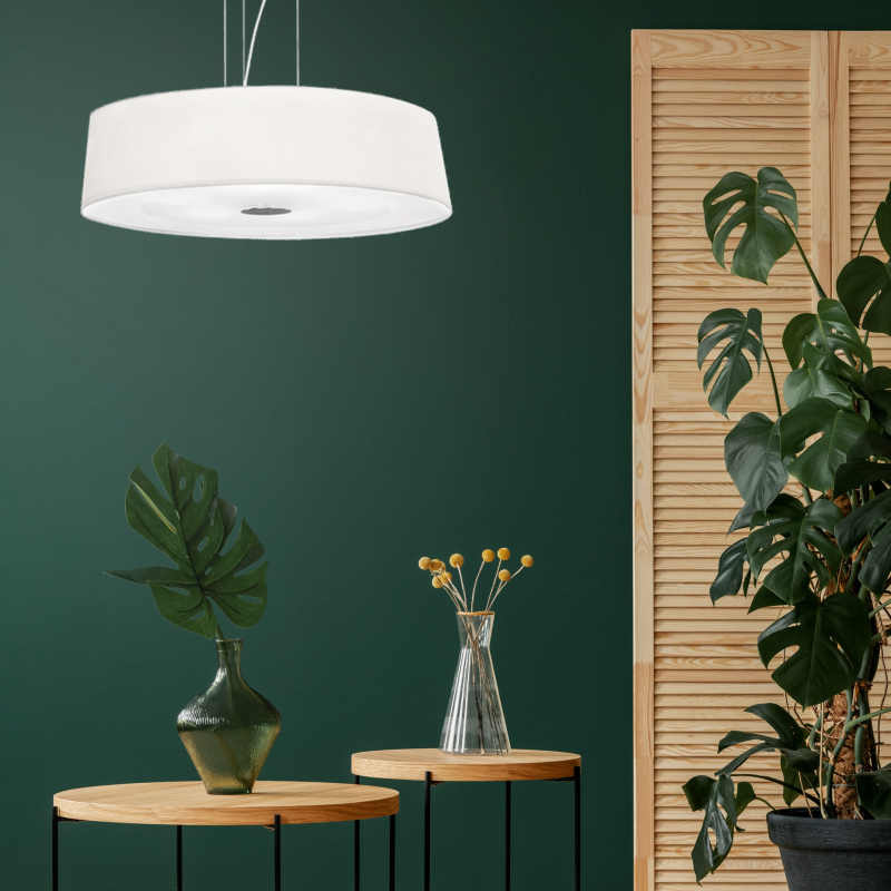 Lampa wisząca HILTON SP6 ROUND BIANCO