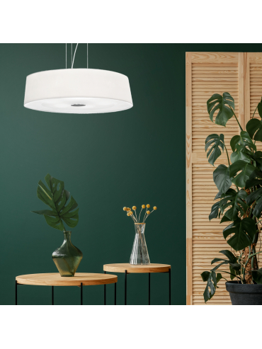 Lampa wisząca HILTON SP6 ROUND BIANCO