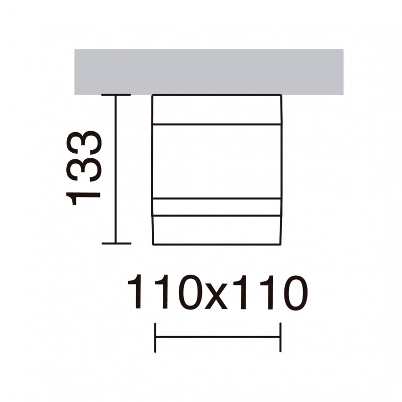 Lampa elewacyjna ANIBAL 013C-G21X1A-03