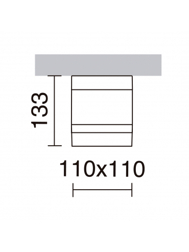 Lampa elewacyjna ANIBAL 013C-G21X1A-03