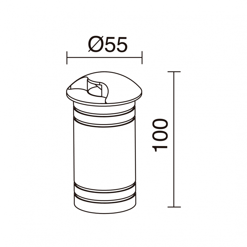 Oprawa najazdowa ARLET 644A-L0203D-39