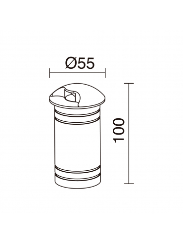 Oprawa najazdowa ARLET 644A-L0203D-39