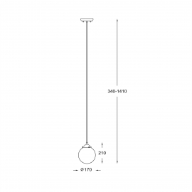 Lampa wisząca RIANO P0454-01D-F7AA