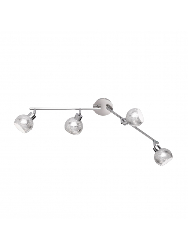 Lampa sufitowa FARA 371 4-punktowa srebrna