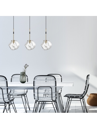 Lampa wisząca ROCK P0488-03K-SEAC