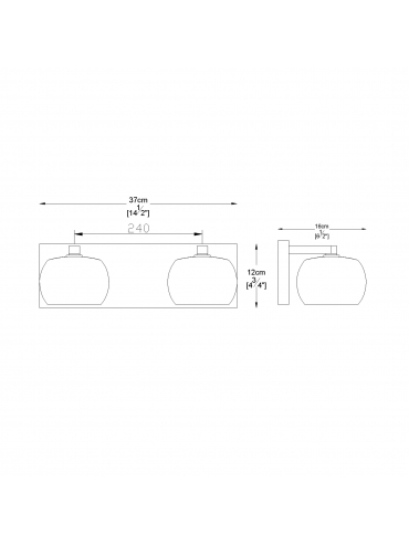 Kinkiet CRYSTAL W0076-02A-B5FZ