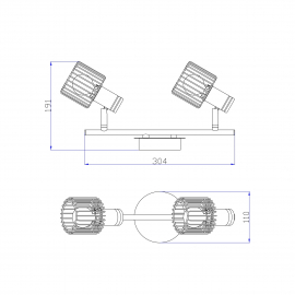 Lampa sufitowa MARTIN TK171206-2