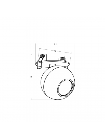 Spot BUELL 1 BK ACGU10-153