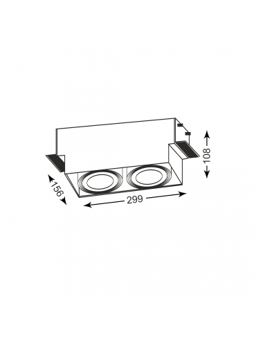 Spot ONEON DL 111-2 94364-BK