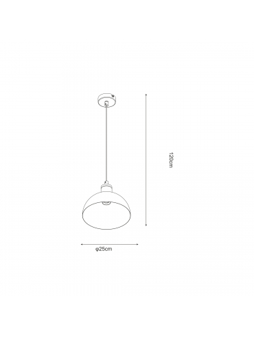 Lampa wisząca JOSE P15079-D22