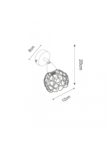 Kinkiet OLTEN R5017002-1R