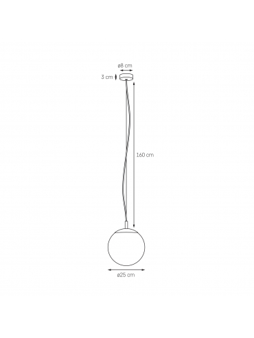 Lampa wisząca ALUR S 10721103