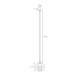 Lampa wisząca MERIDA S 10396105