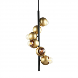 Lampa wisząca MALMO PEN-5104-6-BKGD